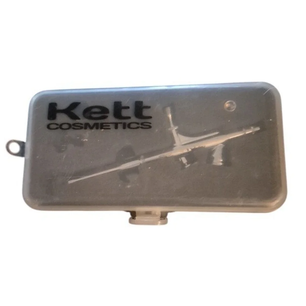 Kett Cosmetics Kett‎ 25 Transformer Airbrush Makeup Artistry Silver Chrome